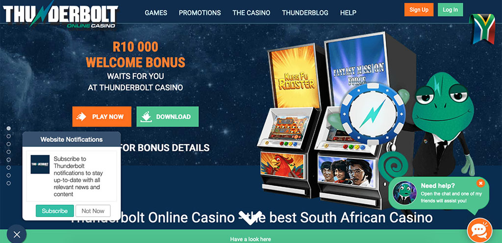 Thunderbolt Online Casino Review