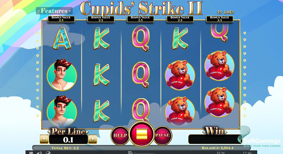Cupid’s Strike II – Spinomenal