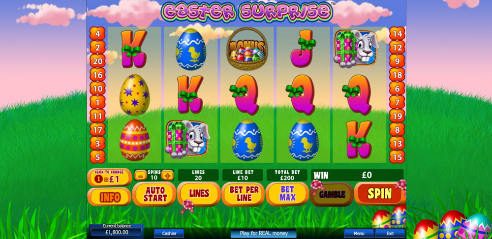 Easter Surprise – Playtech